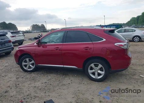 2011 Lexus Rx 350 from USA, damaged, VIN 2T2ZK1BA6BC052802